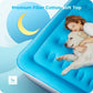 16" Twin Air Mattress with Built-in Pump and Carrying Bag, Blue - Walmart.com