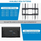 Fixed TV Wall Mount Bracket for 23-55 Inch LED, LCD, OLED, 4K Flat Curved Screen TVs Hold up to 99lbs, Max 400x400mm - Walmart.com