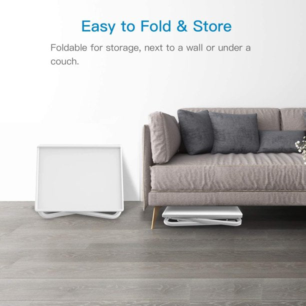 Myfurnideal Adjustable TV Tray Table with 6 Height & 3 Tilt Angle Folding TV Dinner Tray for Home, Office - Walmart.com