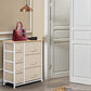 Myfurnideal Storage Tower with 7 Drawers Fabric Dresser Drawer with Steel Frame for Closet, Hallway, Entryway, Nursery Room - Walmart.com