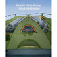 6-Person Family Camping Tent with Removable Rainfly & Carry Bag, Green - Walmart.com