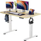 Electric Standing Desk 40" x 24" Height Adjustable Sit Stand up Desk for Home Office, Natural - Walmart.com