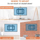 Fixed TV Wall Mount Bracket for Most 17-42 Inch Flat Curved TVs, Holds up to 66lbs, Max 200 x 200mm - Walmart.com