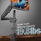 Myfurnideal Single Monitor Mount Fits 13-32'' Monitor with Height Adjustable Monitor Arm, Hold up to 19.8lbs - Walmart.com