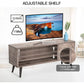 TV Console Table with Storage for 55 inch TV Retro Wood TV Stand & Entertainment Center for Living Room Bedroom - Walmart.com
