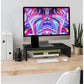 Myfurnideal Monitor Stand Riser Wooden Removable Computer Stand with Phone Holder and Cable Management for Home Office Computer, Laptop, Printer - Walmart.com