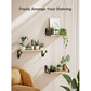 Myfurnideal 3 Sets Floating Shelves Wall Mounted Shelves for Bedroom, Bathroom, Living Room, Kitchen, Laundry Room Storage & Decoration - Walmart.com