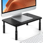 Myfurnideal Monitor Stand with Sturdy Adjustable 3 Height Laptop Stand Riser for Printer, Laptop, PC Tower, Laptop Stand for Office & Home - Walmart.com