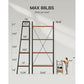 Myfurnideal 4-Tier Ladder Shelf Industrial Storage Bookshelf Standing Bookcase for Living Room, Bedroom, Kitchen, Bathroom, Balcony - Walmart.com