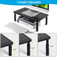 Myfurnideal Monitor Stand with Sturdy Adjustable 3 Height Laptop Stand Riser for Printer, Laptop, PC Tower, Laptop Stand for Office & Home - Walmart.com