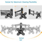 Full Motion TV Wall Mount Bracket for Most 13-30 inch TVs Monitors, Holds up to 33lbs, Max 100x100mm - Walmart.com