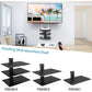 Floating AV Shelf Triple Wall Mount TV Shelf, Holds up to 17.6lbs DVD DVR Component Shel for Xbox, Projector, WiFi Router, Game Console and Cable Box - Walmart.com