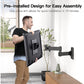 Full Motion TV Wall Mount Brackets for 13-32 Inches TVs Monitors, Max 100x100mm, Holds up to 33lbs - Walmart.com