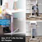 Mobile Standing Desk 30 inches Height Adjustable Rolling Sit-Stand Desk for Home Offices, Hold up to 44 lbs - Walmart.com