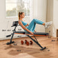 Adjustable Weight Bench with 772lbs Weight Capacity Foldable All-in-One Workout Bench with Two Exercise Bands for Home Gym - Walmart.com