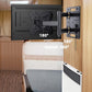 Lockable RV TV Mount for Most 13-42 Inch TVs Full Motion RV TV Bracket for Camper Trailer Motorhome Boat Truck, Holds up to 77lbs - Walmart.com