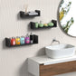 Myfurnideal 3 Sets Floating Shelves Wall Mounted U Shelf Black Storage Shelves for Bathroom, Bedroom, Living Room, Kitchen - Walmart.com