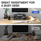 Myfurnideal Monitor Riser Stand with Drawer Mesh Metal Desk Organizer for PC, Laptop, Hold up to 33lbs - Walmart.com