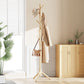 Coat Rack Stand with 3 Height Options and 8 Hooks Wooden Freestanding Coat Rack for Home, Office, Entryway, Hallway - Walmart.com