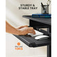 Electric Standing Desk with Keyboard Tray 55 x 28 Inches Height Adjustable Sit Stand up Desk Memory Computer Home Office Desk - Walmart.com