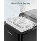 Portable Ice Maker Countertop with 2 Sizes Bullet-Shaped Ice, 28lbs/24h, Self-Cleaning, W/Scoop & Basket for Home, Kitchen, Office, Bar - Walmart.com