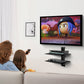 Floating AV Shelf Double Wall Mount TV Shelf - Holds up to 17.6lbs - DVD DVR Component Shelf - Perfect for Xbox, Projector, WiFi Router, Game Console and Cable Box - Walmart.com