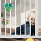 30" Height Baby Gate 29.1" to 47.6" Extra Wide Dog Gate with 2.8/5.5/8.3 Inch Extension kit for Stairs, Hallways, Bedrooms, White - Walmart.com