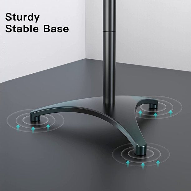 Height Adjustable Speaker Stands with Cable Management for Satellite Speakers and Small Bookshelf Speakers, Hold up to 8lbs - Walmart.com