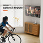 Full Motion TV Wall Mount Bracket for Most 17-42 Inch Flat Curved TVs & Monitors, Max 200x200mm, Hold up to 44lbs - Walmart.com