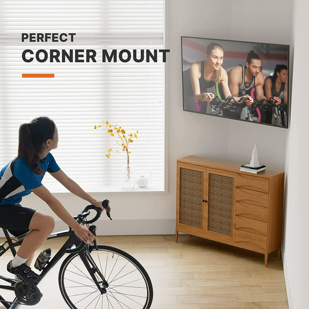 Full Motion TV Wall Mount Bracket for Most 17-42 Inch Flat Curved TVs & Monitors, Max 200x200mm, Hold up to 44lbs - Walmart.com