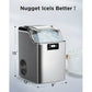 Nugget Ice Maker, 44lbs/24h, 100pcs/10min, Automatic Timer & Self-Cleaning for Home, Kitchen, Office, Bar, Party - Walmart.com