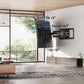 Myfurnideal Full Motion TV Wall Mount for Most 50-90 inch Flat Curved Screen TV Mount Bracket with Dual Articulating Arms, Hold up to 132 lbs - Walmart.com