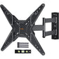Full Motion TV Wall Mount Bracket for 23-55 Inch TVs with Swivel Articulating Extends Tilt Arm, Max 400x400mm, Hold up to 88lbs - Walmart.com