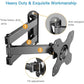 Full Motion TV Wall Mount Bracket for Most 13-30 inch TVs Monitors, Holds up to 33lbs, Max 100x100mm - Walmart.com