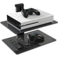 Floating AV Shelf Double Wall Mount TV Shelf - Holds up to 17.6lbs - DVD DVR Component Shelf - Perfect for Xbox, Projector, WiFi Router, Game Console and Cable Box - Walmart.com