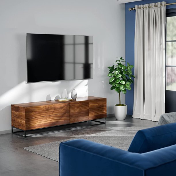 Myfurnideal TV Wall Mount for 32-55 inch Flat Curved Screen Full Motion TV Mount Bracket with Dual Articulating Arms, Hold up to 77lbs - Walmart.com