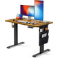 Electric Standing Desk with Storage Bag 40" x 24" Height Adjustable Computer Stand Up Table for Home Office, Rustic - Walmart.com