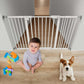 30" Height Baby Gate 29.1" to 47.6" Extra Wide Dog Gate with 2.8/5.5/8.3 Inch Extension kit for Stairs, Hallways, Bedrooms, White - Walmart.com
