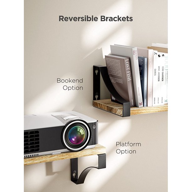 Myfurnideal 3 Sets Floating Shelves Wall Mounted Shelves for Bedroom, Bathroom, Living Room, Kitchen, Laundry Room Storage & Decoration - Walmart.com