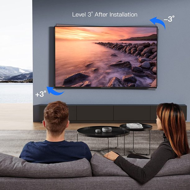 Full Motion TV Wall Mount Bracket for 50-95 Inches TVs with Dual Bracket Arms, Hold up to 165lbs, Max 800x400mm - Walmart.com