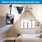 Ceiling TV Mount for 26-65 inch TVs Hanging Full Motion TV Mount Bracket, Holds up to 110lbs, Max 400x400mm