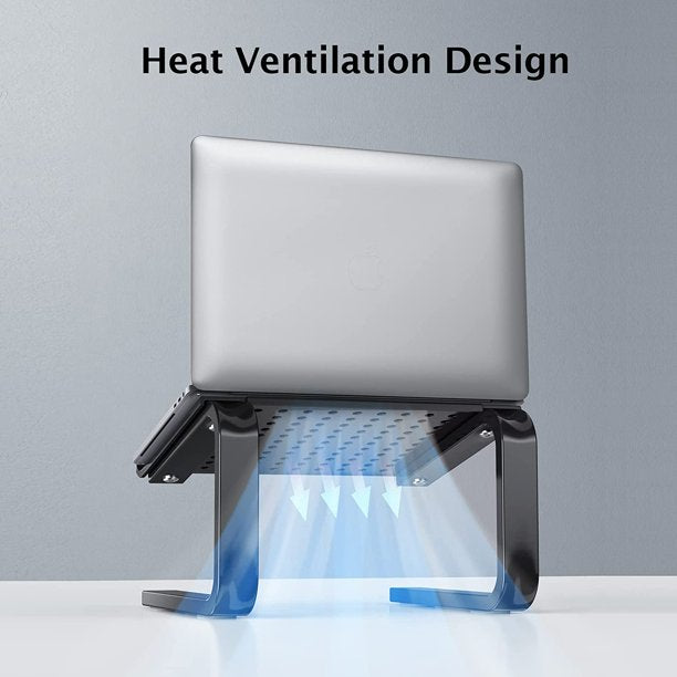 Laptop Stand Riser Ergonomic Computer Stand Holder for Home Office, Hold up to 22 lbs - Walmart.com