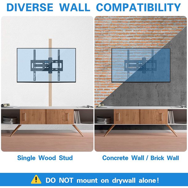 Myfurnideal Full Motion TV Wall Mount for Most 23-60 Inch TVs with Articulating Arms, Hold up to 88lbs - Walmart.com