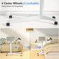 Myfurnideal Mobile Standing Desk Height Adjustable Rolling Desk Laptop Desk Cart Riser for Home, Office, School - Walmart.com