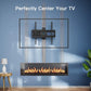 Myfurnideal TV Wall Mount for 32-55 inch Flat Curved Screen Full Motion TV Mount Bracket with Dual Articulating Arms, Hold up to 77lbs - Walmart.com