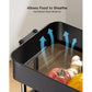 Myfurnideal 3-Tier Rolling Utility Cart Metal Storage Cart with Handle for Kitchen, Dining Room, Living Room, Hold up to 66lbs - Walmart.com