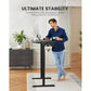Electric Standing Desk with Keyboard Tray 55 x 28 Inches Height Adjustable Sit Stand up Desk Memory Computer Home Office Desk - Walmart.com