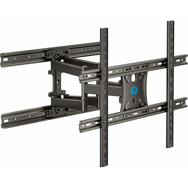 Full Motion TV Wall Mount Bracket for Most 17-55 Inches Flat Curved TVs, Holds up to 88lbs, Max 400mmX400mm - Walmart.com
