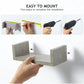 Myfurnideal 3 Sets Floating Shelves Wall Mounted U Shelf Grey Storage Shelves for Bathroom, Bedroom, Living Room, Kitchen - Walmart.com