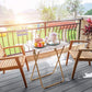 Myfurnideal Folding TV Tray Table Stable Snack Tray Table with No Assembly Required TV Dinner Tray for Bed， Sofa - Walmart.com